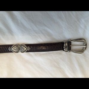 Brighton brown Leather belt